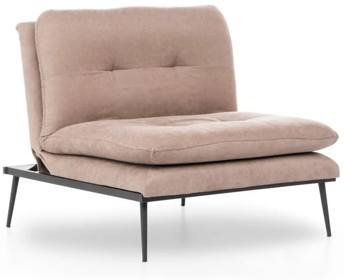 Rozkladacie kreslo Martin ružové