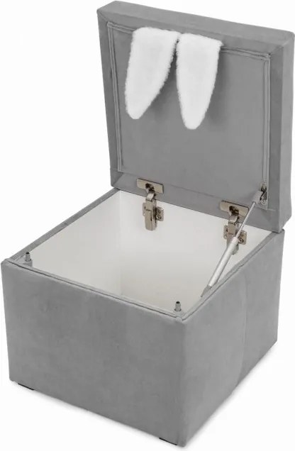 Taburetka Bunny s uškami malá rôzne farby 40x40 cm