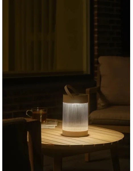 Nordlux - LED solárna lampa COUPAR LED/3,2W/3,7V béžová