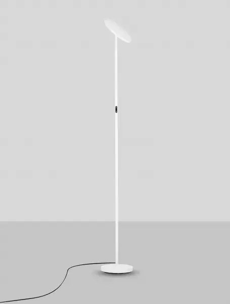 LED stmievateľná čierna stojaca lampa Sinkro