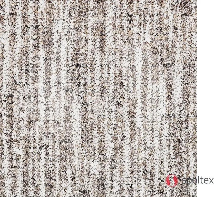 Spoltex koberce Liberec Metrážový koberec Alaska New 905 šedá - Rozměr na míru bez obšití cm