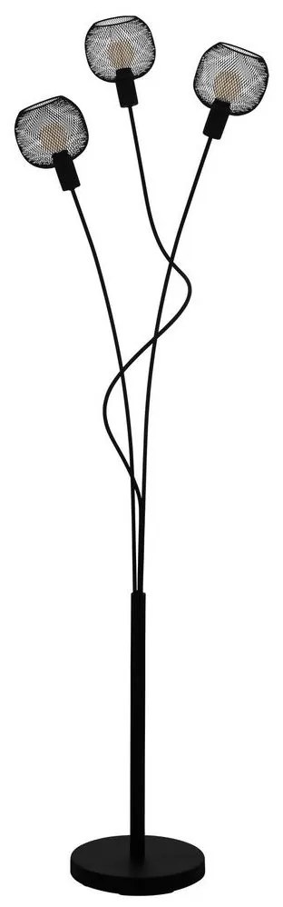 Eglo 43377 - Stojacia lampa WRINGTON 1 3xE14/40W/230V