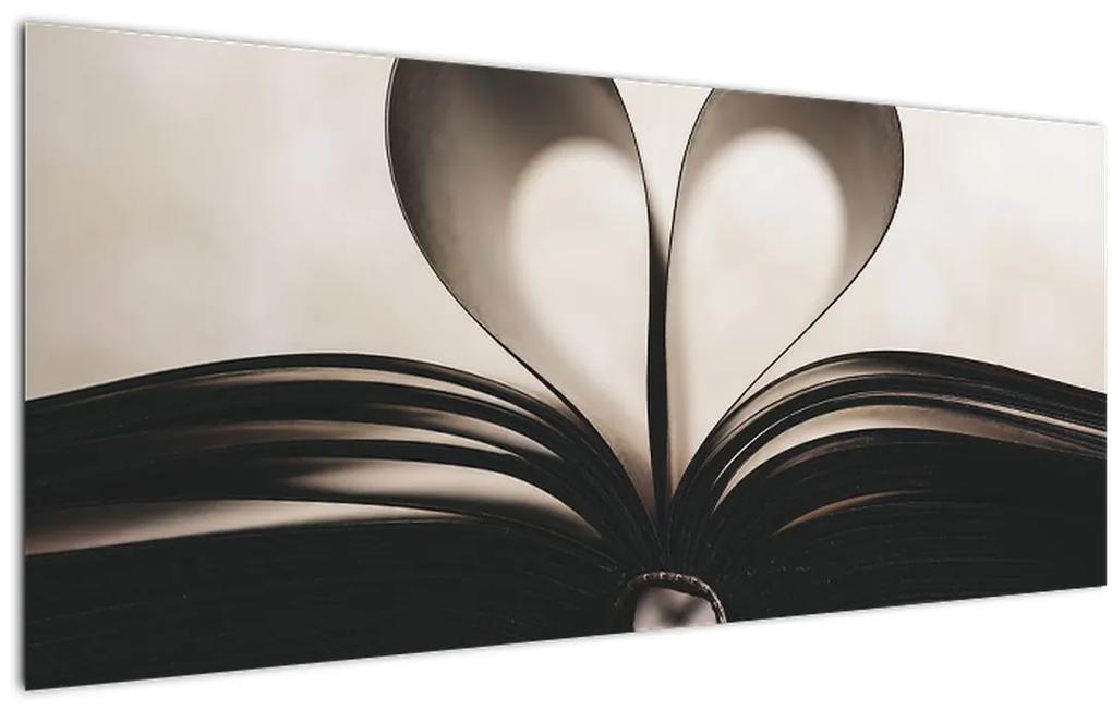 Obraz knihy (120x50 cm)