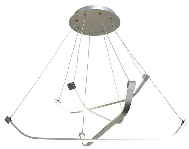 PAPUA | luxusné dizajnové visiace led svietidlo 82cm