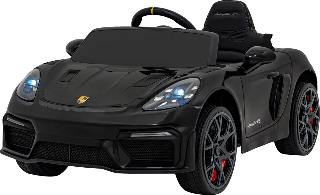 Ramiz Detské autíčko Porsche Spyder RS 718, čierne