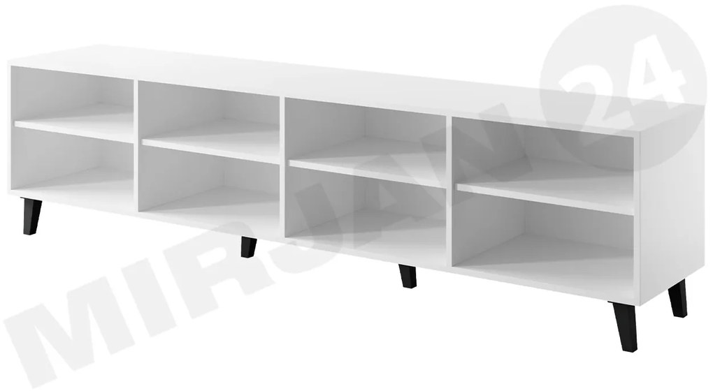 Moderný TV stolík Eder, čierny