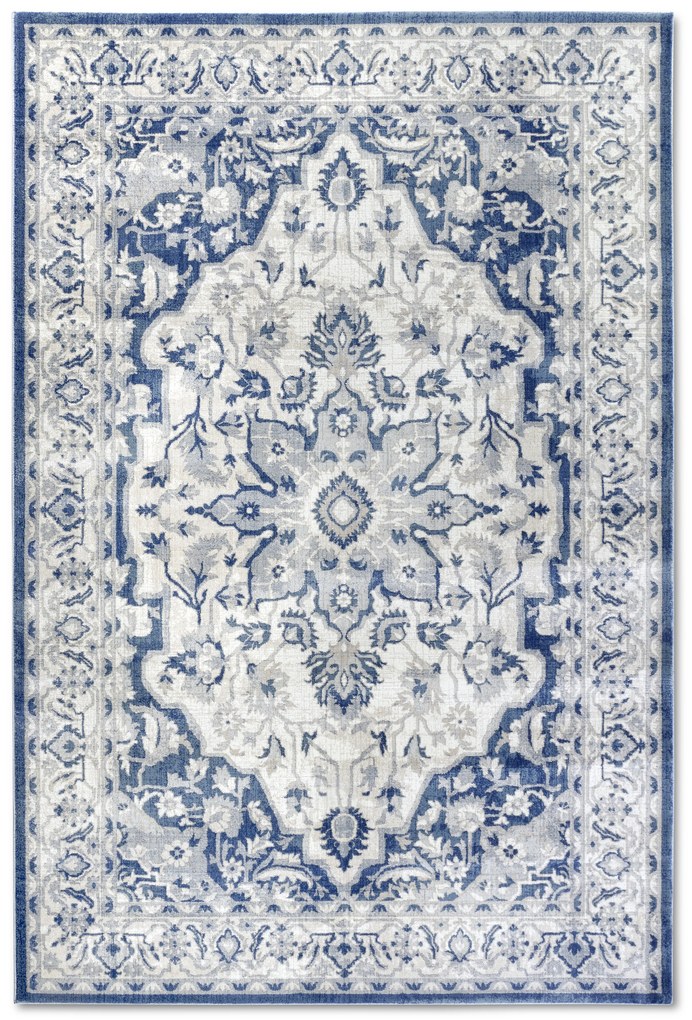 Villeroy & Boch Kusový koberec 106122 Cream, Blue, 200x280, modrá, obývacia izba
