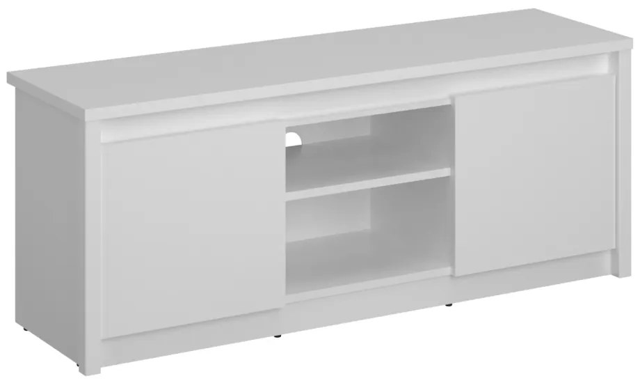 TV stolík 2D/125, biela, ERODIN