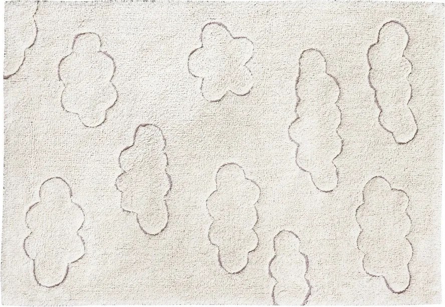 Detský kusový koberec Clouds, 140x200, béžová, detská izba, Lorena Canals