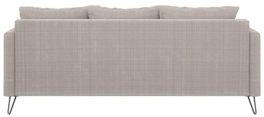 Svetlohnedá ženilková pohovka 200 cm Freya – Ropez