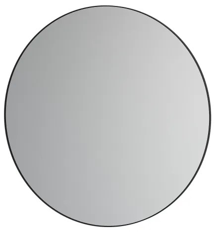 BATH DELUXE 01-080-09-02-00 - Kúpeľňové zrkadlo BORGSTED pr. 80 cm čierne