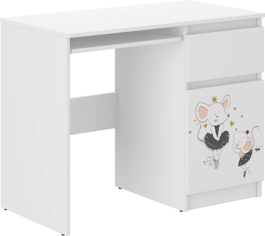 Wooden Toys Detský písací stôl N-33 SAFARI MYŠKA