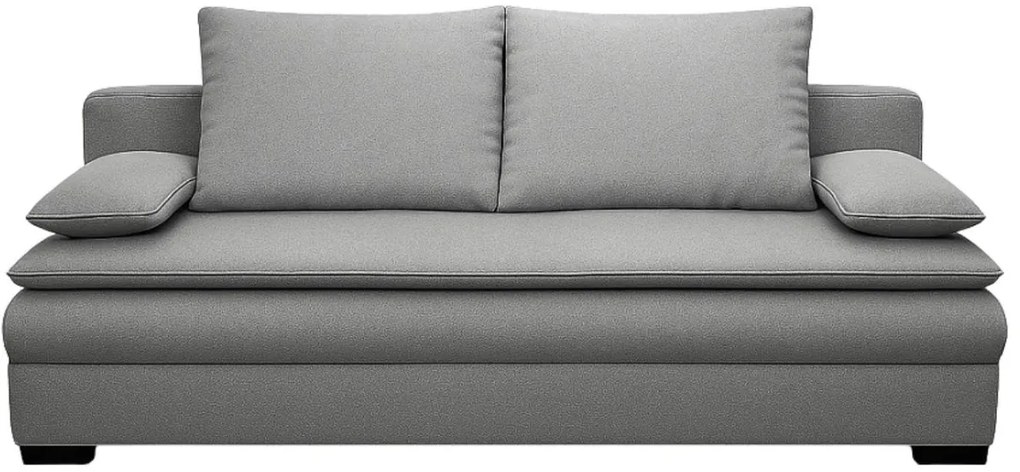 Rozkladacia pohovka BOOK - šedá