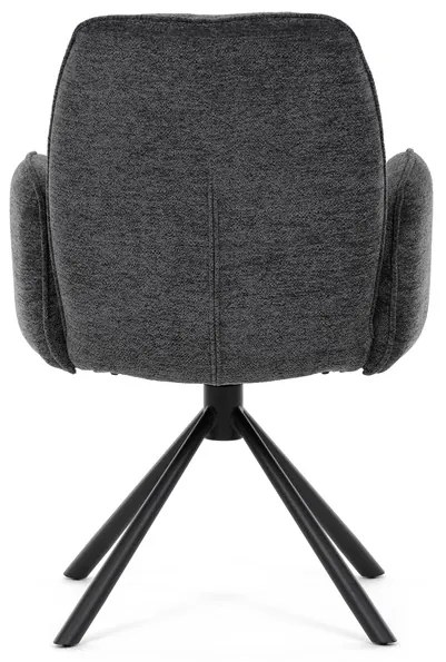 Autronic BONTEC Jedálenská stolička, čierna, látka, DCH-D1330 BK2 Farba: Čierna