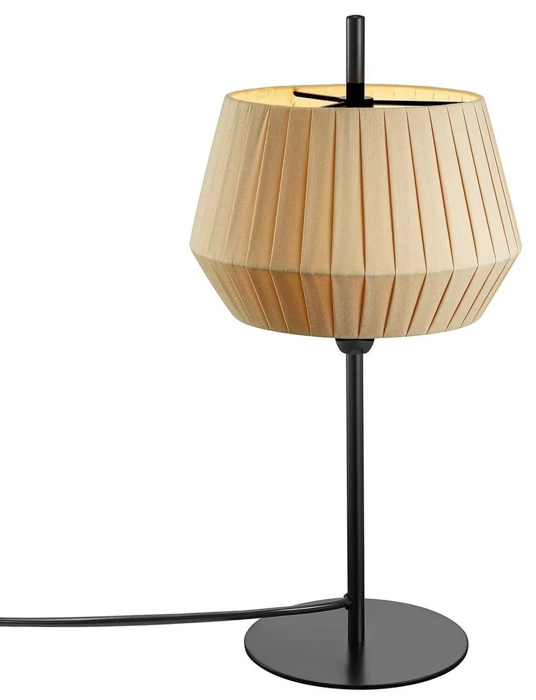 NORDLUX Dizajnová stolová lampa DICTE, 1xE14, 40W, béžová