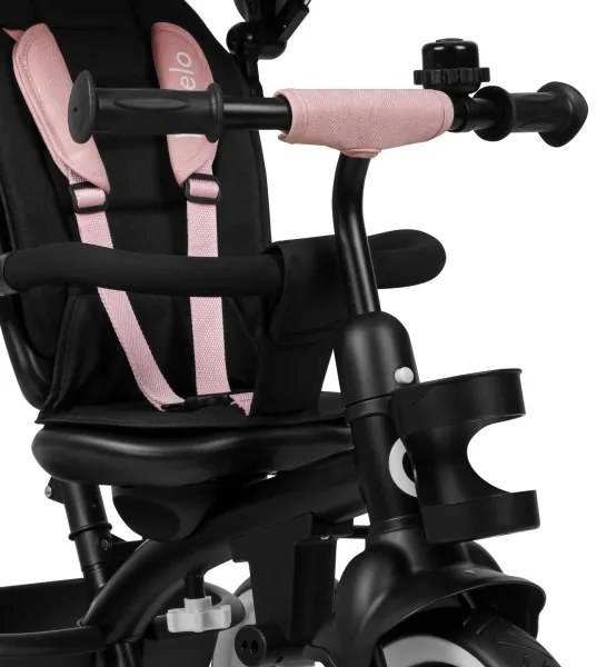 Lionelo - Detská trojkolka BERRY Pink Rose