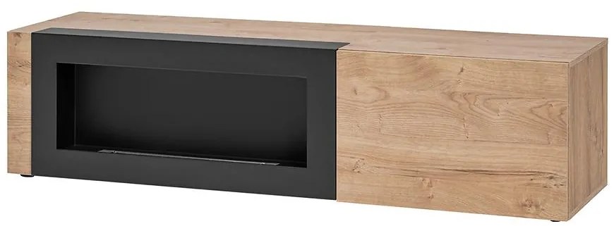 TV stolík Aron Ribbeck/Čierna/Biokrb