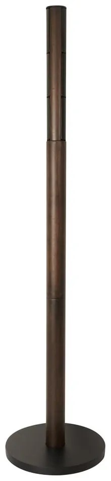 Čierny prírodný vešiak z kaučukového dreva Flapper - Umbra