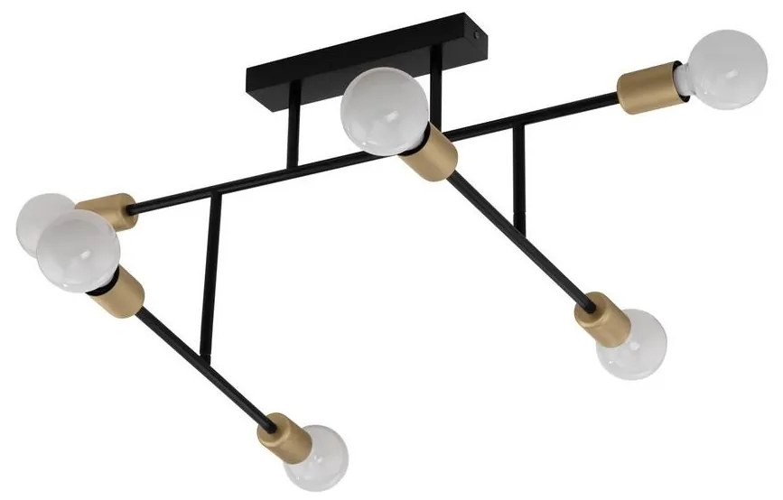 Eglo 79356 - Prisadený luster BELSIANA 6xE27/40W/230V