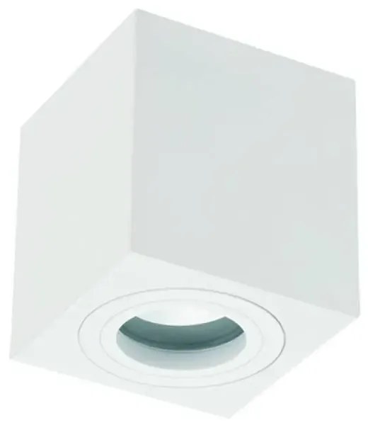 Minimalistiké bodové svietidlo Lago IP44 biela