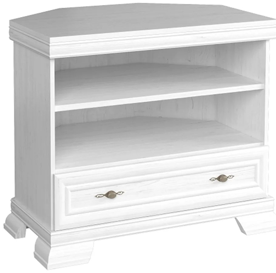 KORA rohový TV stolík, borovica Andersen