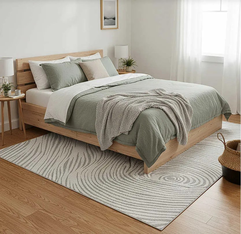 TZ Sivý obdĺžnikový pruhovaný koberec Strado Polo Cloud vzor zebra Rozmer: 160x230 cm
