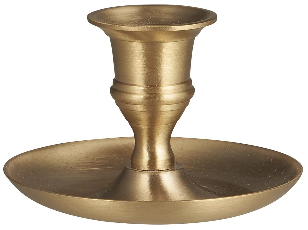 Ib Laursen Kovový svietnik Brass Low