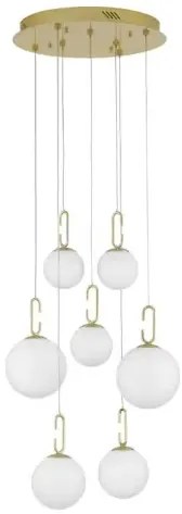 Rustikálny luster Hook 56.6 zlaté