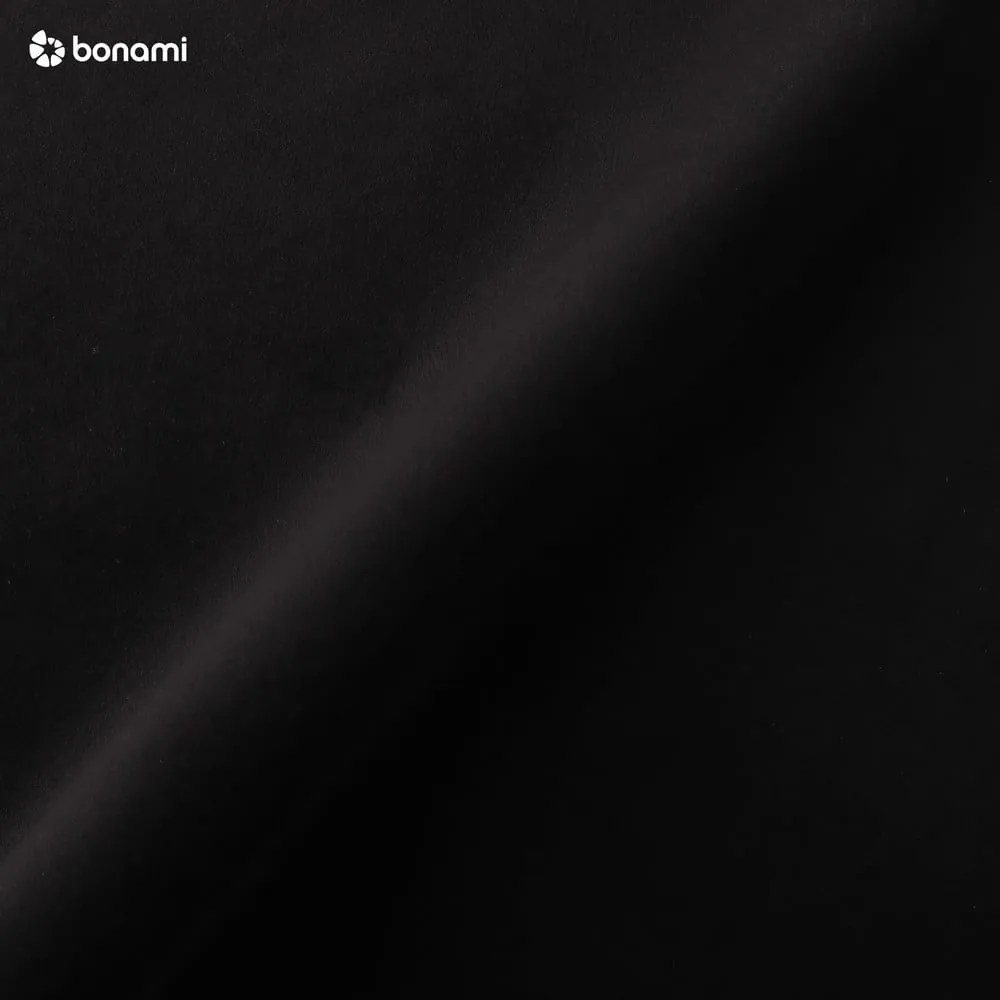 Čierna zamatová podnožka Milo Casa Santo