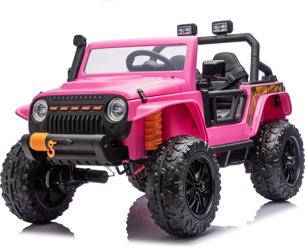 Ramiz Auto Jeep Monster ružové