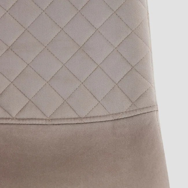 Jedálenská stolička NOIR zamatová béžová 743870