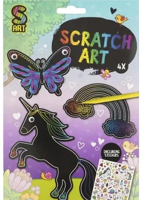 DIY Kreatívna sada Škrabanie C 220015
