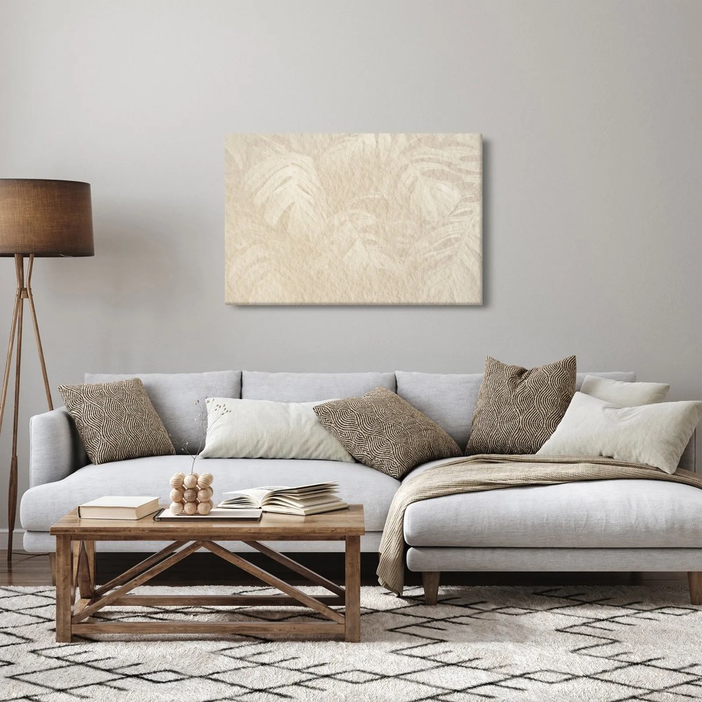 Obraz - Listy v textúre (90x60 cm)