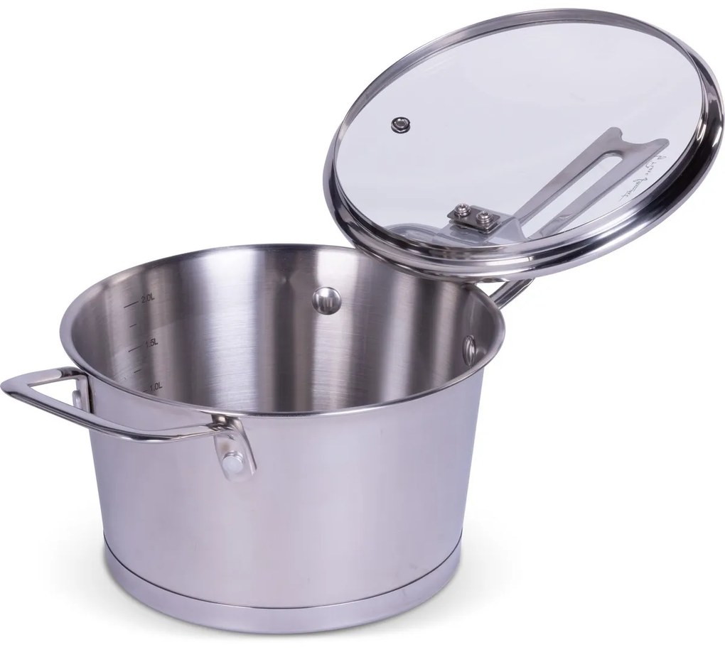 Lamart LT1273 kastról s pokrievkou Conic pr. 18 x v. 10 cm