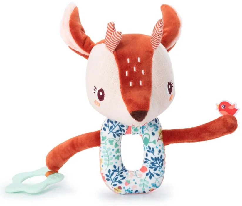 Lilliputiens - plyšová reťaz s aktivitami - jelenček Stella