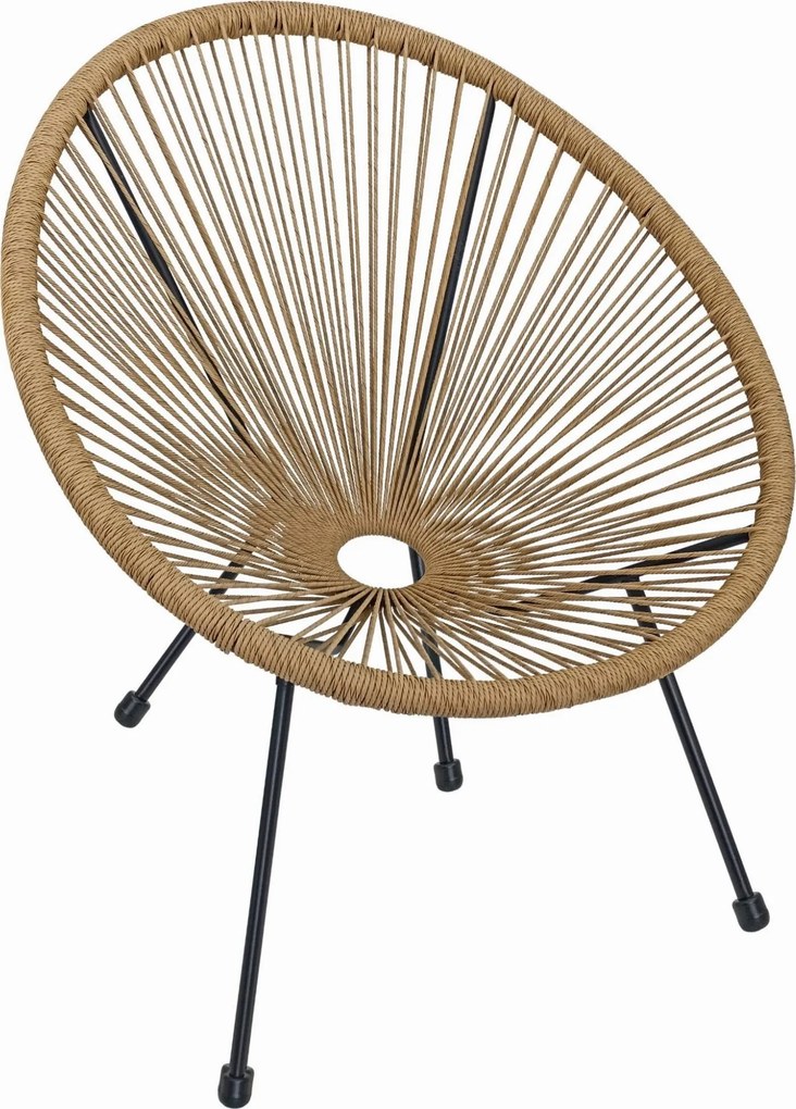 Záhradné kreslo ACAPULCO - natural