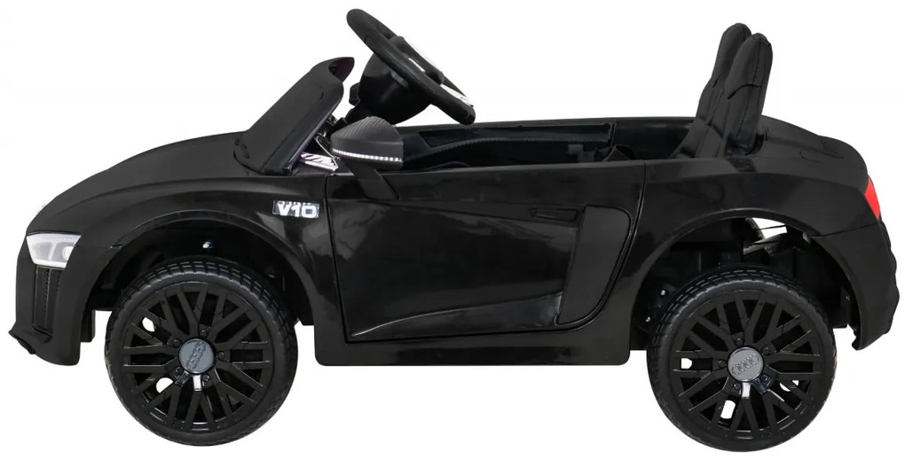 Detský automobil Audi R8 na batérie, čierne