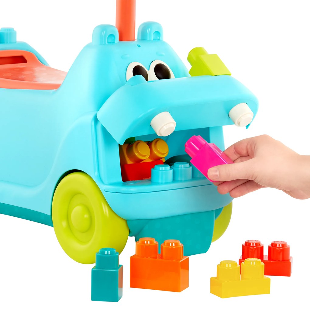 Odrážadlo s kockami Hippo LocBloc