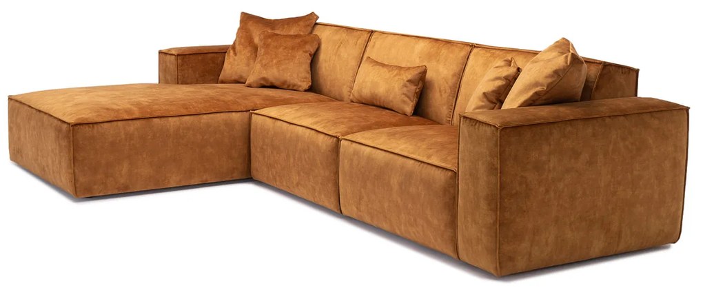 PROXIMA.store - Rohová sedačka GAREDO MINI TYP ROHU: Ľavý, SKUPINA LÁTOK: Skupina 4