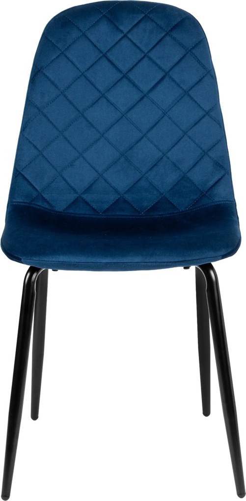 Čalúnená designová stolička ForChair III modrá