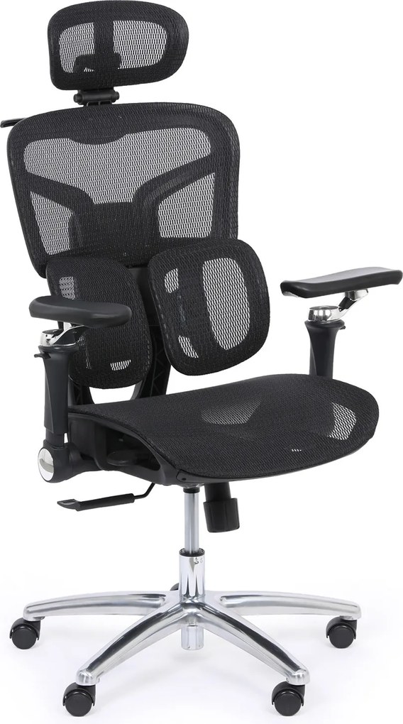 Kancelárska stolička LEVEL, sivá