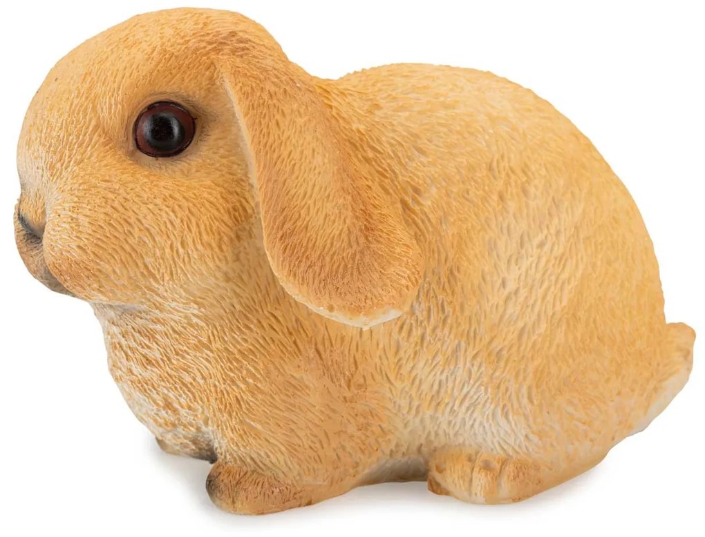Záhradná figúrka z polyresinu Bunny, 16 cm, hnedá