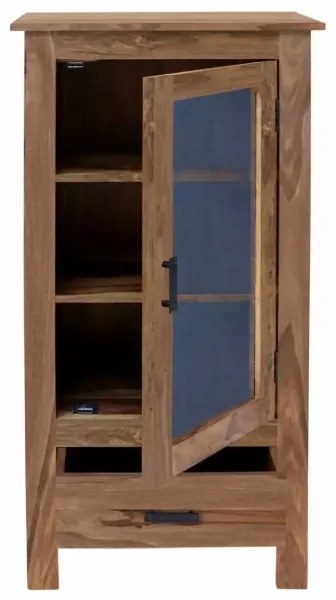 Knižnica RAMI 120x60 cm masív/palisander