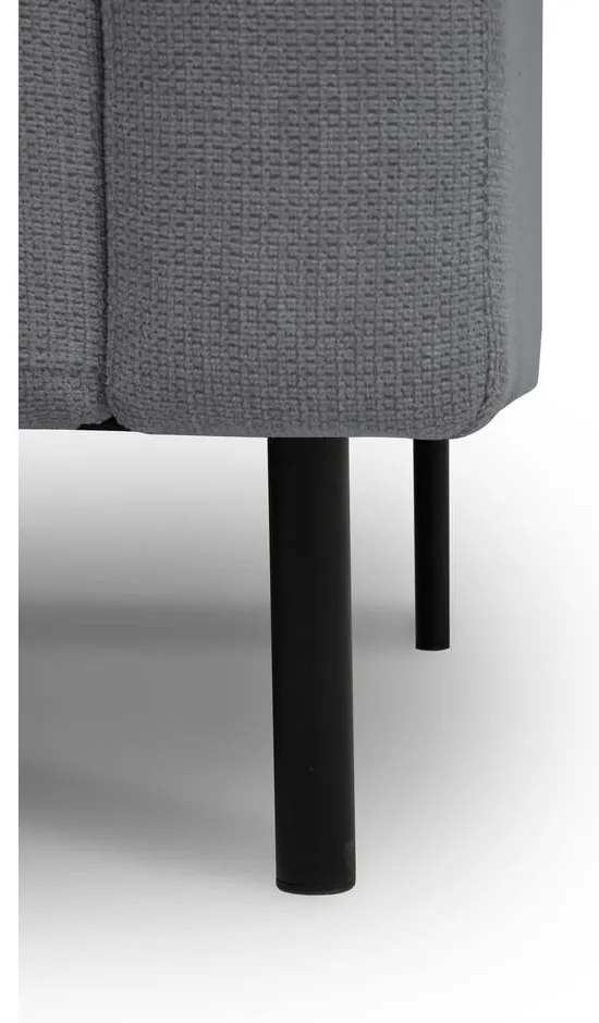 Tmavosivá rohová pohovka (ľavý roh) Hero – Scandic