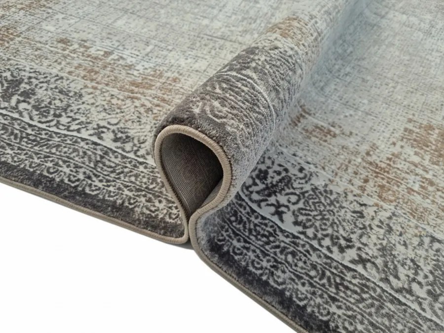 DC Koberec Exclusive 489 tmavá vizion zlatá Rozmer: 160×220 cm