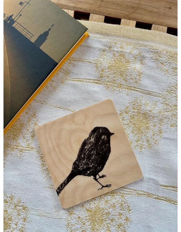 Podtácok Bird 10x10cm