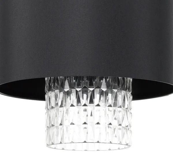 Eglo 39977 - Luster na lanku SAPUARA 1xE27/40W/230V čierna