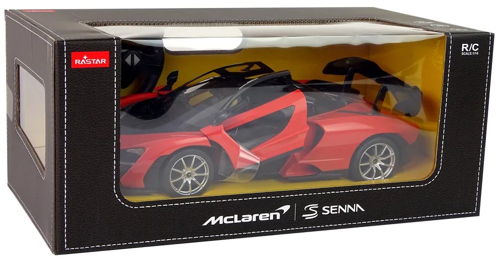 Lean Toys Auto R/C McLaren Senna Rastar 1:14 červené
