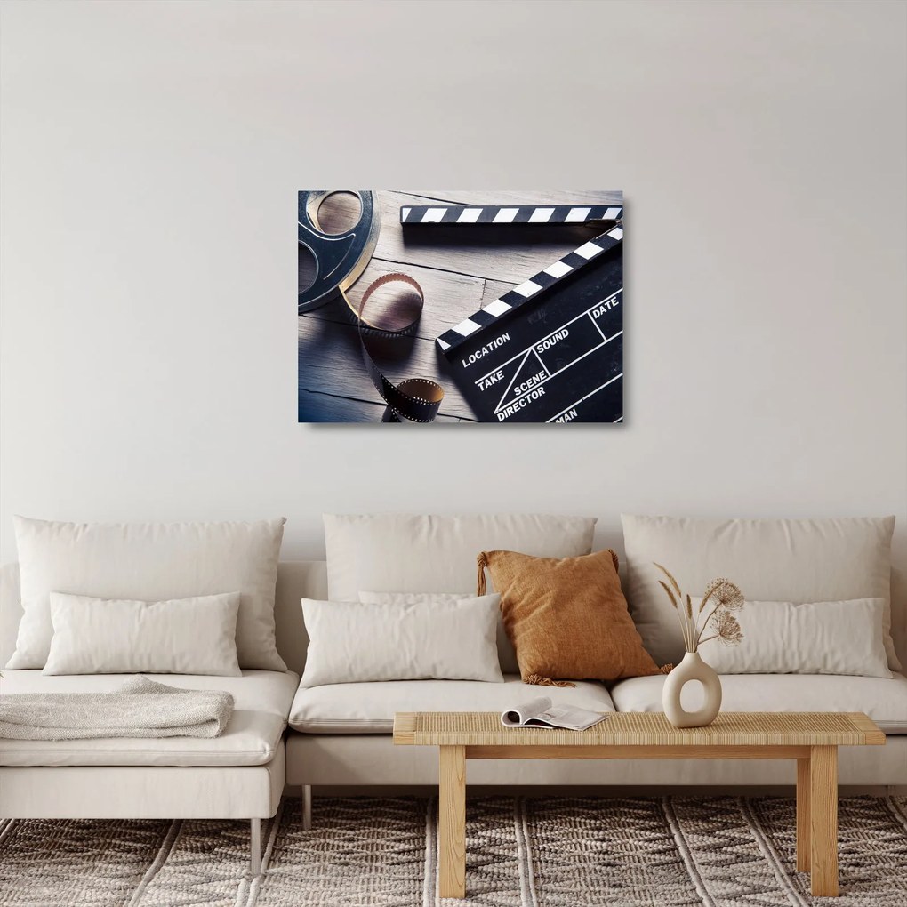 Sklenený obraz - Film (70x50 cm)