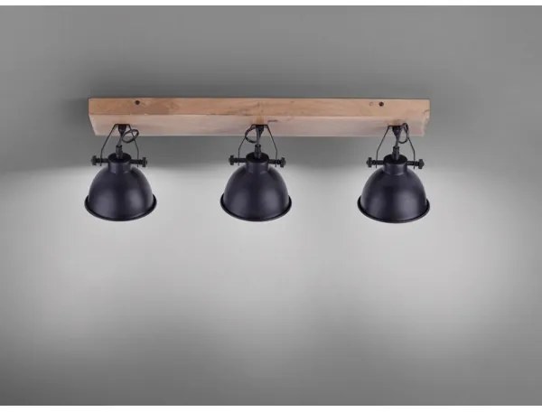 Leuchten Direkt 11983-18 - Bodové svietidlo SAMIA 3xE14/40W/230V čierna